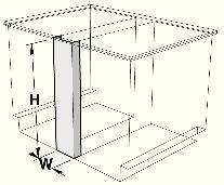 VWR® Contour™ Pipe Chase Filler Panel Assemblies