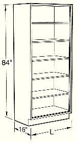 VWR® Contour™ Full Height Storage Cabinets