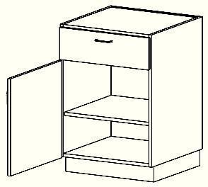 Casework, Laminate, Standing Height Base Cabinets, Cupboard and Drawer Cabinets