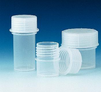 Sample Containers with Screw Caps, Polypropylene, BrandTech