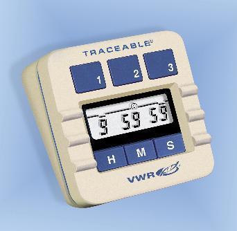 VWR® Three-Channel Alarm Timer