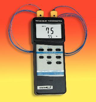 VWR® Dual Channel Thermometer