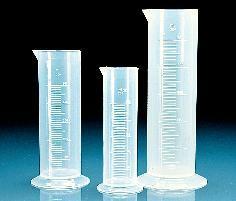 VITLAB® Short-Form Graduated Cylinders, Polypropylene, BrandTech