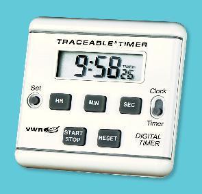 VWR® LCD Memory Alarm Timer