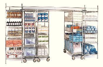 Super Erecta®/Super Adjustable Super Erecta® Top-Track™ High-Density Storage Systems, Metro™