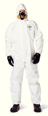 DuPont™ Tychem® SL Coveralls with Standard Fit Hood and Elastic Wrists & Ankles