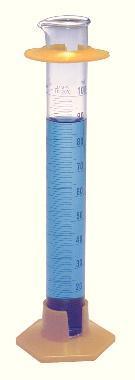 KIMAX® Educational Grade Graduated Cylinders, Plastic Base, Kimble Chase