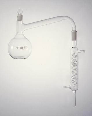 KIMAX® Apparatus with Graham Condenser, [ST] Joint, and [ST] Stopper, Kimble Chase