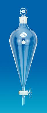 Separatory Funnels, Squibb, Glass Stopcock, [ST] Glass Stopper, Wilmad-LabGlass