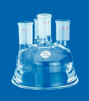 Four-Neck Reaction Vessel Lids, O-Ring Flange, Wilmad-LabGlass