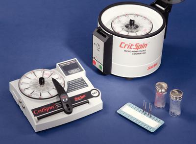 StatSpin® CritSpin™ Microhematocrit Centrifuge, Iris Sample Processing