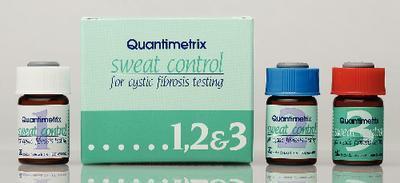 Sweat Control for Cystic Fibrosis Testing, Quantimetrix