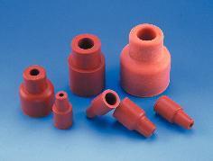 Sleeve-Style Rubber Stoppers, Wheaton