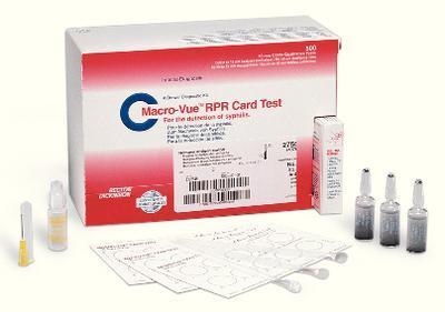 Macro-Vue™ RPR Circle Card Test Kits, BD Diagnostics