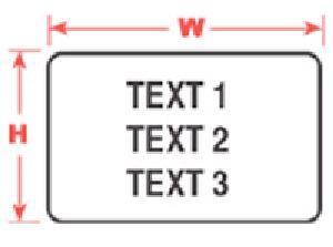 Labels for LABXPERT™ Laboratory Labeling System, Brady®