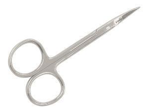 VWR® Dissecting Scissors, Curved Tip, 4<sup>1</sup>/<sub>2</sub>"