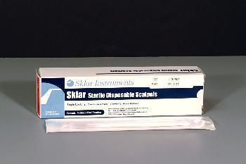 Disposable Scalpels, Sterile, Sklar