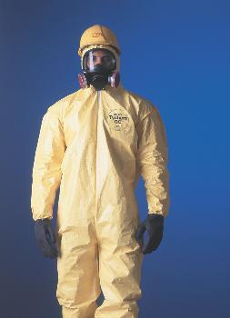 DuPont™ Tychem® QC Coveralls with Laydown Collar and Elastic Wrists & Ankles