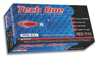 Tech One® Latex Examination Gloves, Microflex®