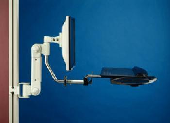 LCD Monitor Adjustable Arm Assemblies with Keyboard Holder, Custom Products and Services