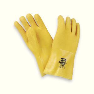 Grip Task Supported Natural Rubber Gloves, North Safety Products