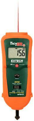 Combination Tachometer and Infrared Thermometer, Extech®