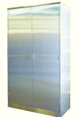 Stainless Steel Storage Cabinets, Swinging Solid Doors, Bandy