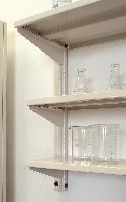 VWR® Atlas Slot-Mounted Shelving, Single-Sided