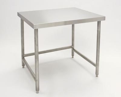 Stainless Steel Worktables, Straight Edge, Bandy