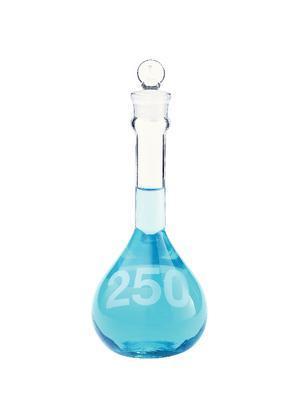 KIMAX® Volumetric Flasks with [ST] Glass Stopper, Wide Mouth, Class A, Kimble Chase