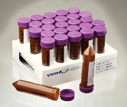 VWR® Ultra-High Performance Light Sensitive Centrifuge Tubes, Polypropylene