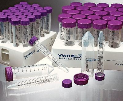 VWR® SuperClear™ Ultra-High Performance Centrifuge Tubes with Flat or Plug Caps, Polypropylene