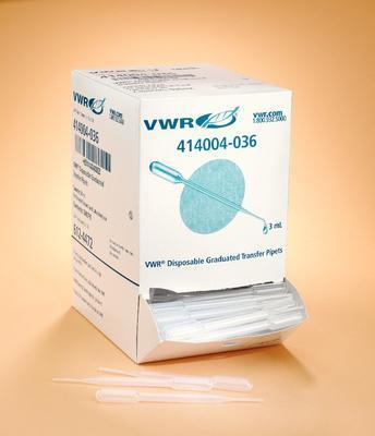 VWR® Disposable Transfer Pipets with Reference Lines