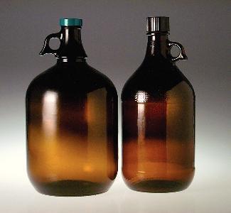 Glass Jugs, Amber, Qorpak®