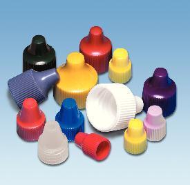 Polypropylene Screw Caps for Dropper Tips, Wheaton