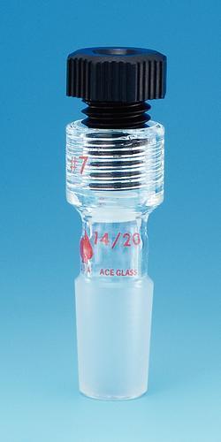 Mini Adapters, No. 7 Ace-Thred with PTFE Ferrule, Ace Glass Incorporated