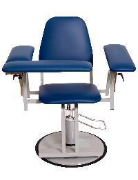 Upholstered Blood Drawing Chairs, Adjustable Height, Med-Care Manufacturing