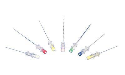 Diamond Point Spinal Needles with Plastic Hub, Covidien