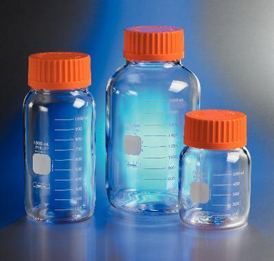 PYREX® Wide Mouth Media Storage Bottles, Corning®