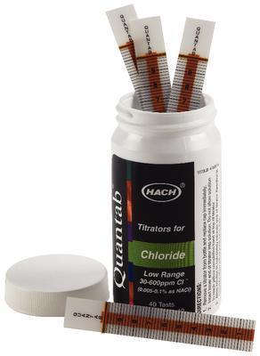 Chloride QuanTab® Test Strips, Hach®