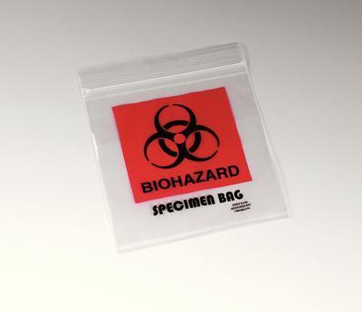 Biohazard Specimen Bags, Associated Bag