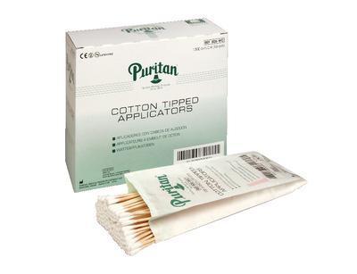 Puritan® Swabs, Cotton Head, Wood Shaft, Puritan Medical Products