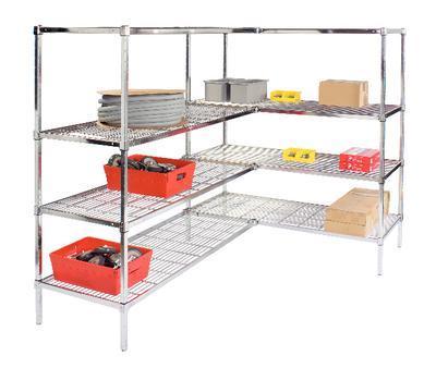 VWR® Wire Shelving with Square Posts, Heavy Duty