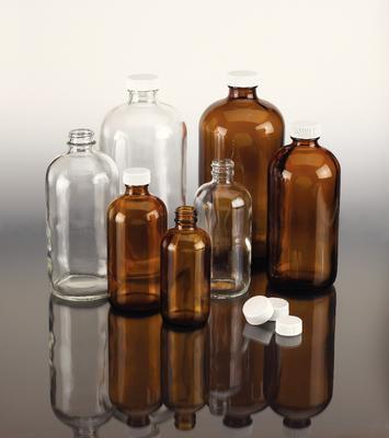 VWR® TraceClean® Boston Round Bottles, Glass