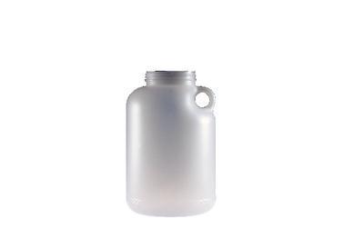 Wide Mouth Handled Round Jugs, High-Density Polyethylene, Qorpak®