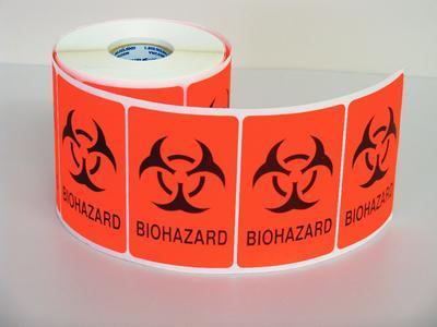 VWR® Biohazard Labels