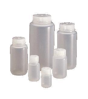 Nalgene® Laboratory Bottles, Polypropylene Copolymer, Wide Mouth, Thermo Scientific