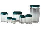 Straight Sided Round Bottles, Clear, Vacuum-Treated and Ionized, Qorpak®