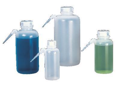 Nalgene® Unitary™ Wash Bottles, Low-Density Polyethylene, Wide Mouth, Thermo Scientific