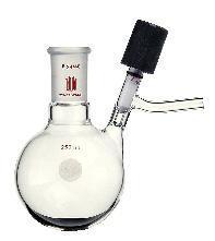 Synthware Reaction Flask with High Vacuum Valve, Kemtech America